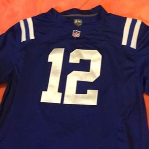 NIKE. INDIANAPOLIS COLTS #12 Andrew Luck jersey